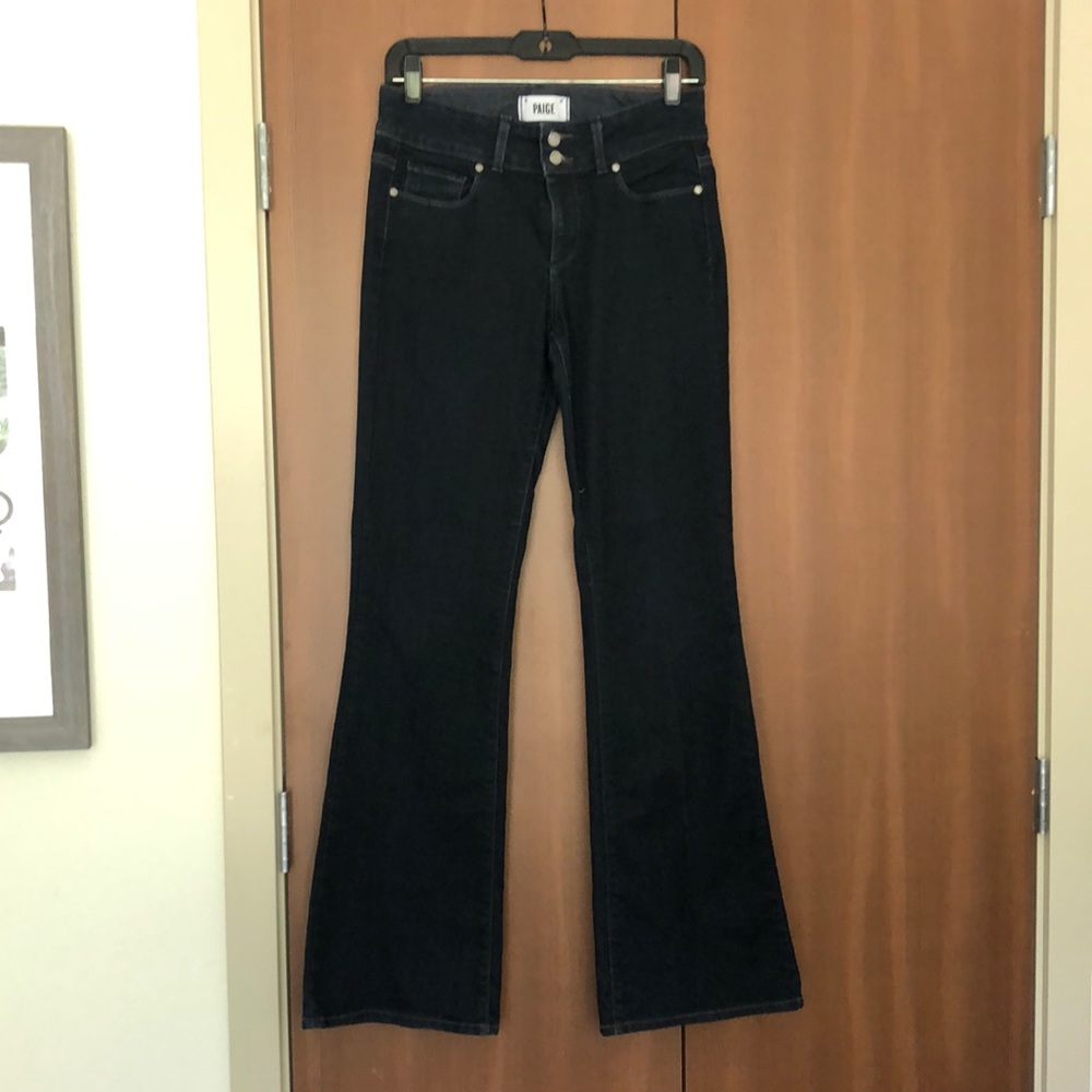 Paige Stretch Flare Jeans